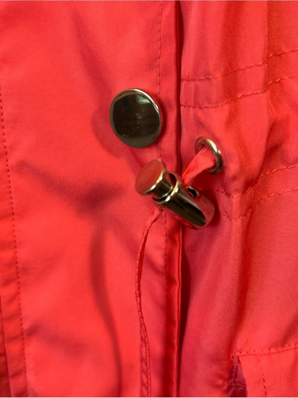 breckenridge Coral Pink Utility Anorak Jacket - Picture 4 of 8